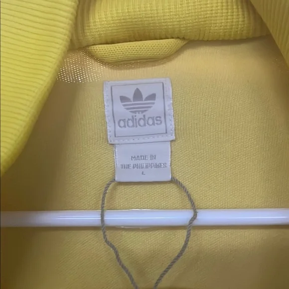 Adidas Yellow Track Jacket - Picture 4 of 6